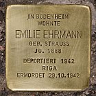 Stumbling blocks Bodenheim Ehrmann Emilie.jpg