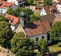 * Nomination St. Laurentius church in Strullendorf, aerial view --Ermell 05:53, 18 June 2023 (UTC) * Promotion Good quality --Llez 06:13, 18 June 2023 (UTC)