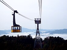 太龍寺ロープウェイ（徳島県那賀町）