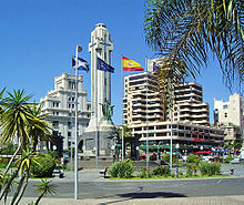 Santa Cruz de Tenerife - Plaza de España en 2003.