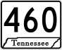 State Route 460 marker