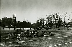 Tennessee's football team played at Wait Field (where the Walters Life Science Building now stands) from 1908 to 1920.