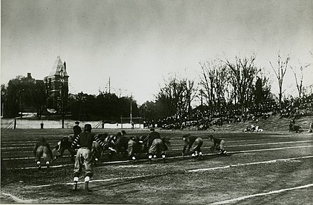 Tennessee's football team played at Wait Field (where the Walters Life Science Building now stands) from 1908 to 1920