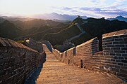 Utsikt over den kinesiske mur