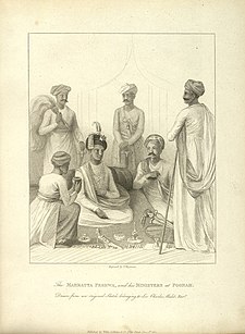 The Mahratta Peshwa, and his ministers at Poonah
