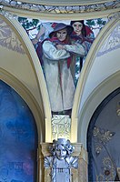 The Municipal House (Obecní Dum) Ceiling by Alphonse Mucha, Prague