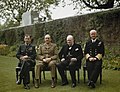 Thumbnail for File:The Prime Minister, the Rt Hon Winston Churchill, With His Chiefs of Staff in the Garden of No 10 Downing Street, London, 7 May 1945 TR2858.jpg