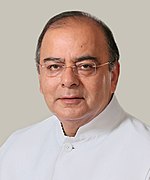 The official photograph of the Defence Minister, Shri Arun Jaitley.jpg