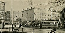 Streetcars in Marion, 1891 The street railway review (1891) (14756991591).jpg