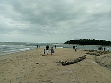 Poorappuzha Azhimukham beach, Pariyapuram, Tanur
