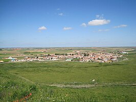 Panorámica del pueblo desde el Teso de la Mora.