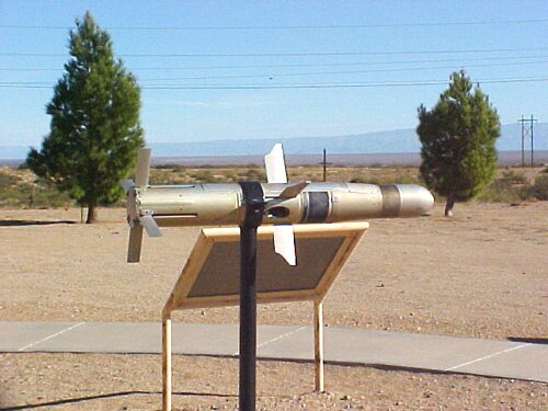 A BGM-71 TOW antitank guided missile