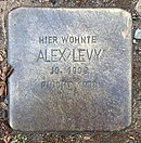 Trebur, Stolperstein Alex Levy