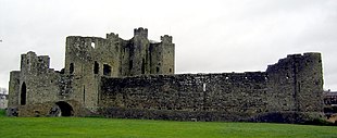 Trim Castle in Ireland, built immediately after the Norman invasion TrimCastle.jpg