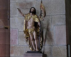 Statue "Christ glorieux" (XVIIIe)