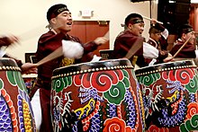 韓国の伝統的な太鼓