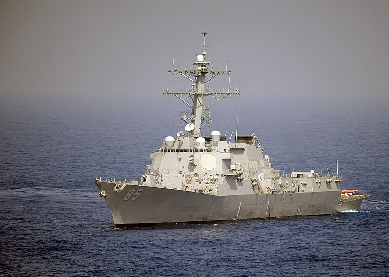 File:US Navy 100526-N-6720T-035 The guided-missile destroyer USS McCampbell (DDG 85) transits the western Pacific Ocean during combat system ship qualification trials with the aircraft carrier USS George Washington (CVN 73).jpg