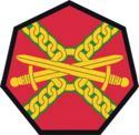 Команда управления установкой армии США Shoulder Patch.png 