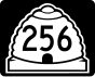 State Route 256-Markierung