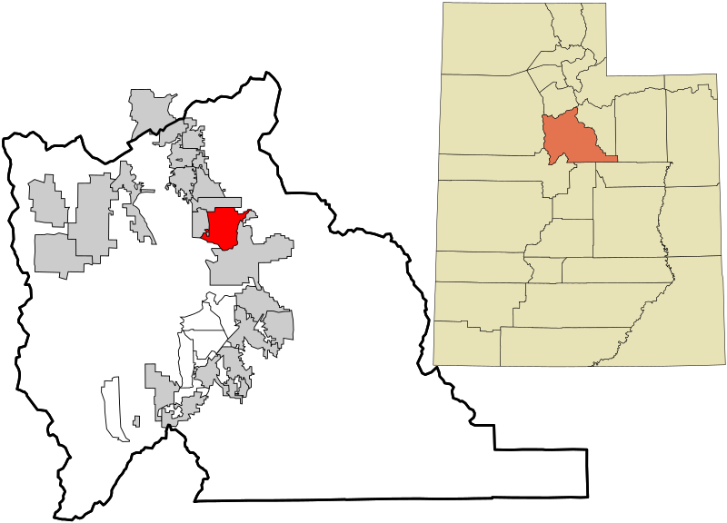 File:Utah County Utah incorporated and unincorporated areas Orem highlighted.svg