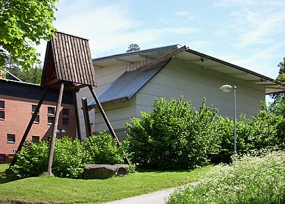 Vägbeskrivningar till Vårby Gårds Kyrka med kollektivtrafik