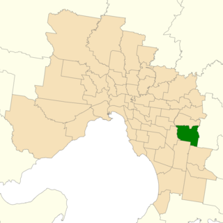 Electoral district of Rowville State electoral district of Victoria, Australia