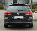 File:VW Passat Variant B7 2.0 TDI BMT DSG Highline Deep Black Heck.JPG -  Wikimedia Commons