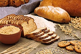 Cereals are edible seeds that are used to create many different food products. Various grains edit2.jpg