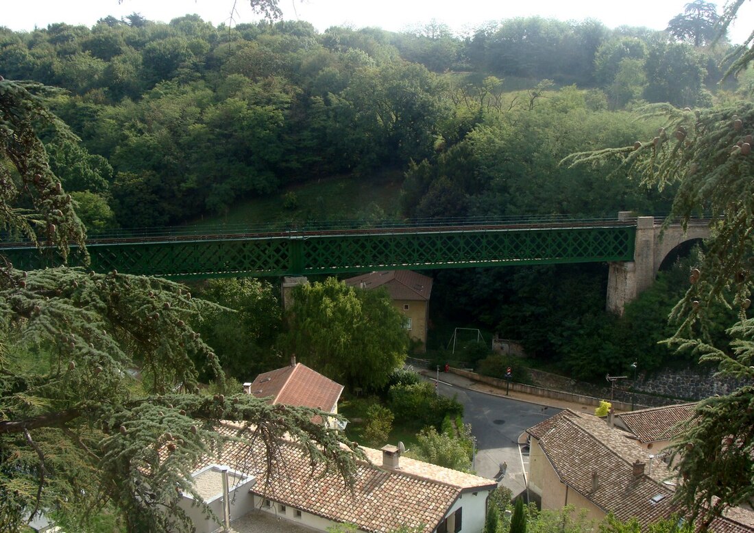 Ligne de Lyon-Croix-Rousse à Trévoux