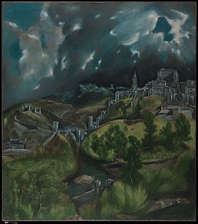 <i>View of Toledo</i> Painting by El Greco