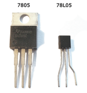 12 PCS IC L7805CV 7805 TO-220 Voltage Regulator Spannungsregler Positiv ST