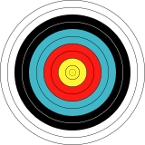 160px WA 80 cm archery target.svg