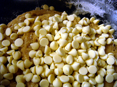 White chocolate chips