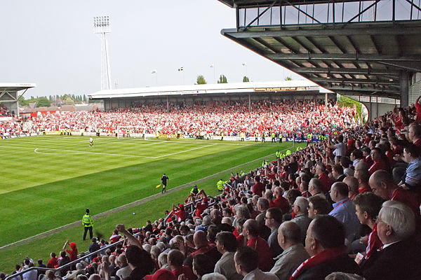 Racecourse Ground stadium, Wrexham