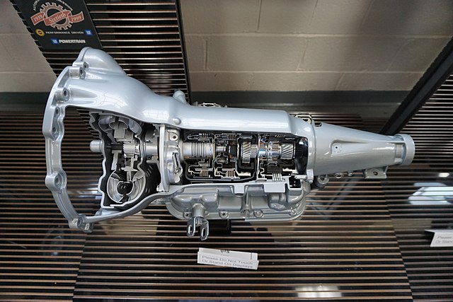 A THM 200 transmission, produced between 1975 and 1987