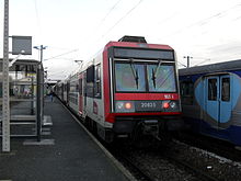 Coulommiers Station, Endstation für den Personenverkehr auf der Strecke.