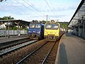 Z2 des régions Bourgogne et Franche-Comté en gare de Lons le Saunier