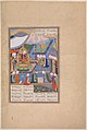 "Buzurjmihr Masters the Hindu Game of Chess", Folio 639v from the Shahnama (Book of Kings) of Shah Tahmasp MET DP245149.jpg
