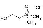 Thumbnail for (2-Hydroxyethyl) dimethylsulfoxonium chloride