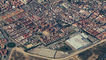 (Canillejas) Aerial SouthEast Madrid (cropped)