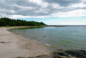 Storsand beach on Ålö