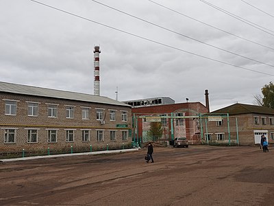 На заднем плане бывший Богоявленский металлургический завод Пашкова в Красноусольском