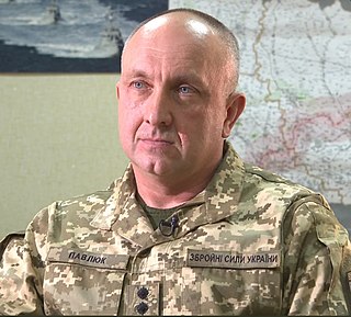 <span class="mw-page-title-main">Oleksandr Pavliuk</span> Ukrainian lieutenant general (born 1970)