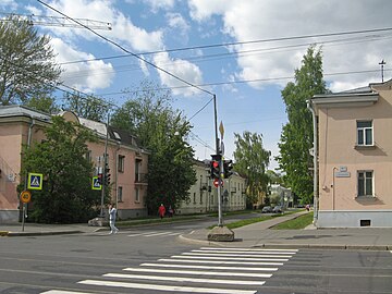 Вид от улицы Савушкина