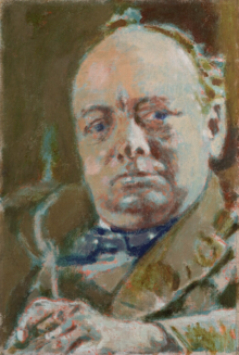 Portrait de Winston Churchill, 1927.