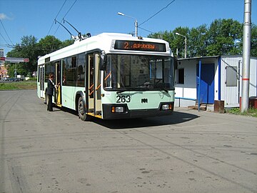 Пермский троллейбус Белкоммунмаш AKCM-321