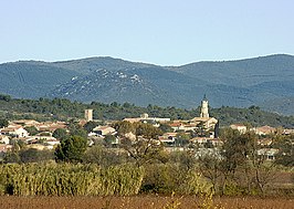 Gezicht op Cazouls-lès-Béziers