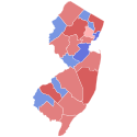 1940 New Jersey gubernur hasil pemilihan peta oleh county.svg