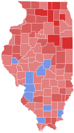 1966 United States Senate election in Illinois results map by county.svg