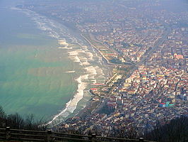 Ordu vanaf Boztepe (Herfst)